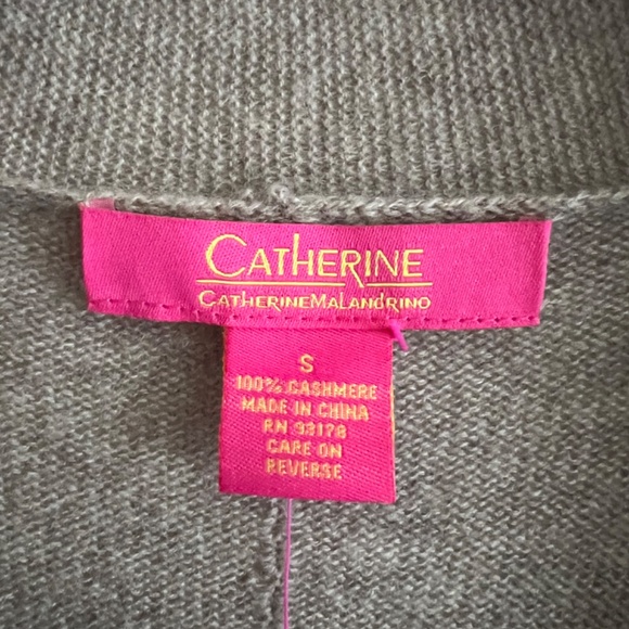 NEW Cashmere Open Front Sweater Size S - Picture 2 of 7